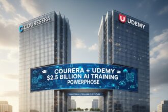Coursera to Buy Udemy, Creating $2.5 Billion Firm to Target AI Training