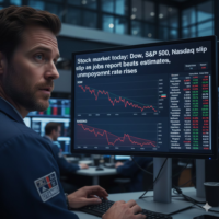 Stock Market Today: Stunning Slip Despite Better Jobs Report