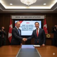 Canadian Prime Minister Carney appoints business executive Mark Wiseman as Canada's ambassador to the United States