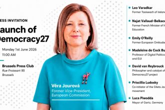 Democracy27 initiative launched to strengthen democracy across the European Union