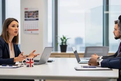 Business professionals discussing the best business structure for UK business formation before incorporation