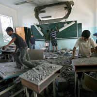 children killed Iran war impact on residential areas destruction