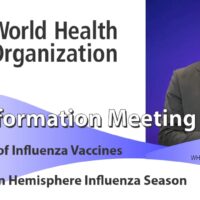 US influenza vaccine meeting 2026 Washington with health officials reviewing flu strain data