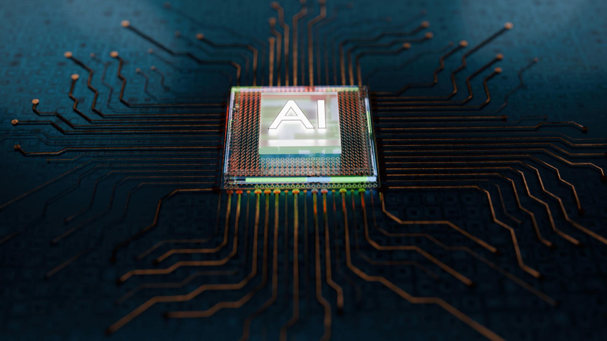 AI data center expansion supporting cloud computing and machine learning systems