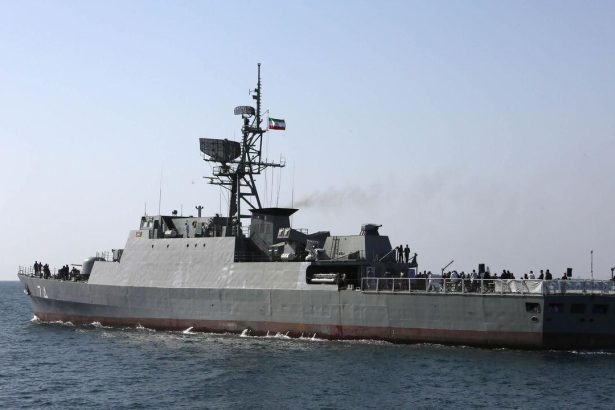 Iran naval operations Gulf showing warships patrolling strategic waters in 2026