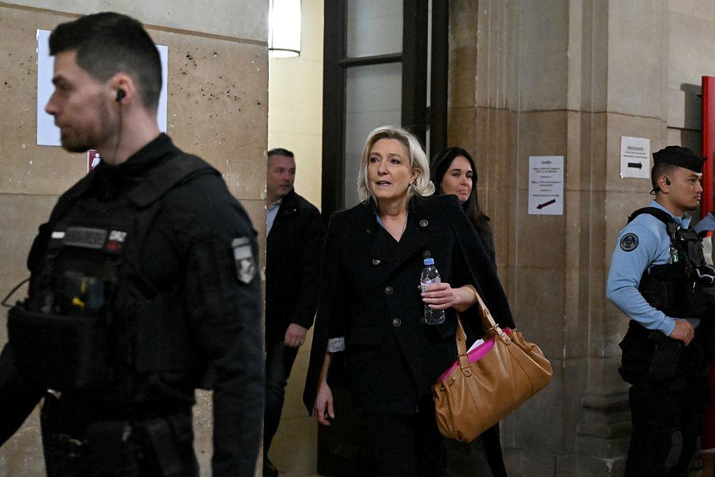 Marine Le Pen presidential fate impacts National Rally leadership