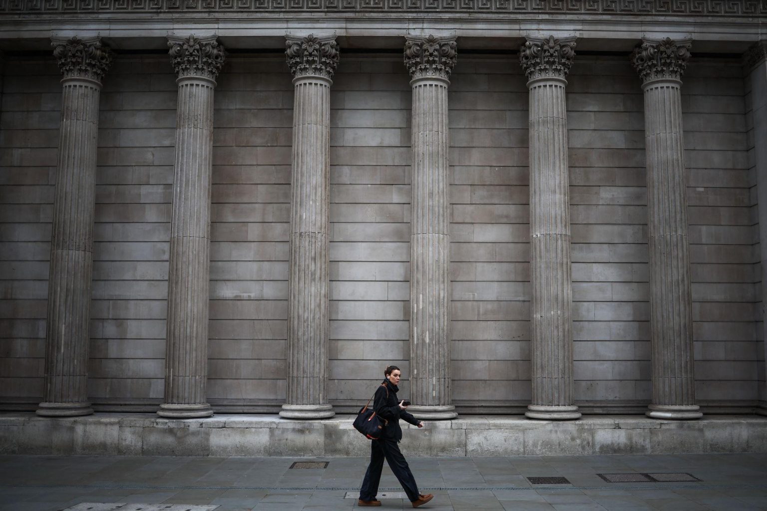 Traders monitoring UK interest rate outlook in London financial markets