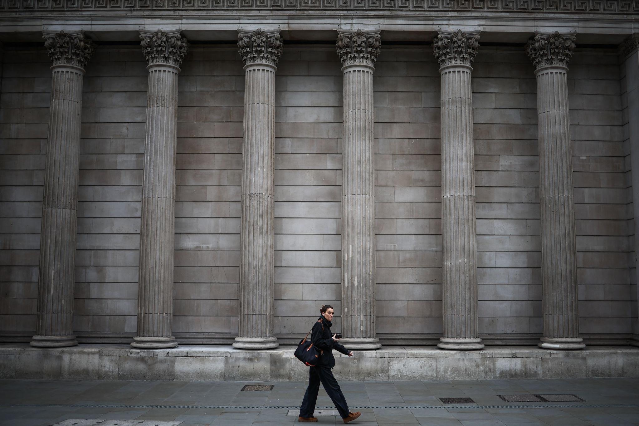 Traders monitoring UK interest rate outlook in London financial markets