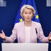 EU leaders discussing EU Gulf states repatriation of citizens during Iran crisis