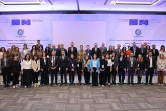 Roma community EU democracy conference at European Parliament Brussels