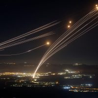 Lebanon Israel escalation debris in residential area
