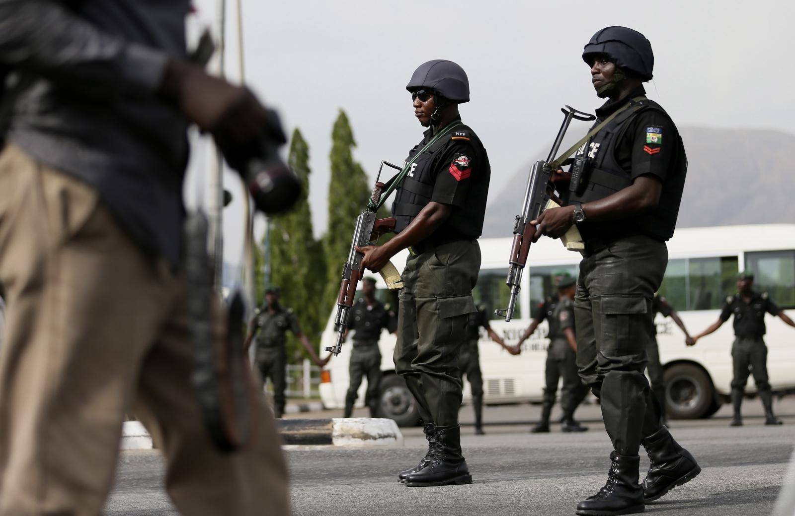 Nigeria security crisis emergency responders assisting civilians after violence
